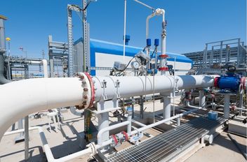 محطة ضخ غاز