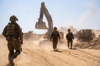 الجيش الإسرائيلي قام بهدم وتجريف مقابر في غزة