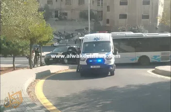 اصابات بحادث سير للباص السريع في عمان