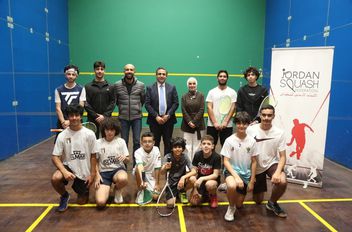 أسامة البطاينة يتوّج بطلاً للمملكة المفتوحة للسكواش 2025