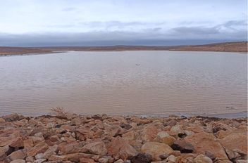 فيضان سد الوحيدي في معان