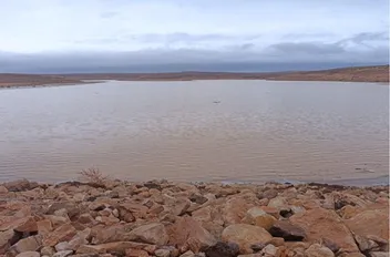 سد الوحيدي في محافظة معان