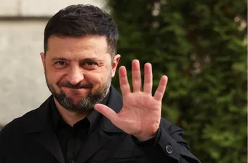 الرئيس الأوكراني فولوديمير زيلينسكي