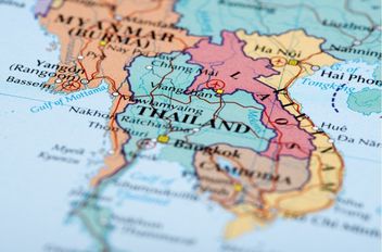 خارطة تايلاند