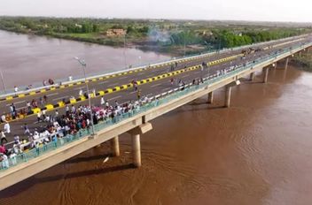 جسر سوبا بالعاصمة السودانية الخرطوم