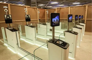 البوابات الذكية في مطار الملكة علياء