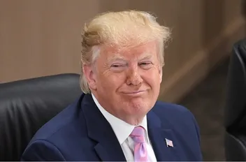الرئيس الأمريكي دونالد ترامب