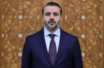 أسعد الشيباني وزير الخارجية السوري.