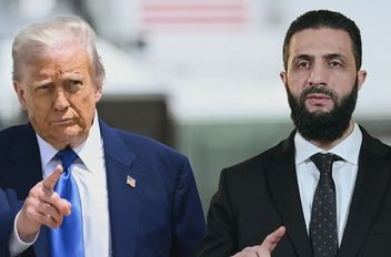 الرئيس الأمريكي دونالد ترامب والرئيس السوري أحمد الشرع