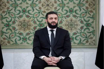 الرئيس السوري أحمد الشرع