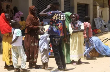 نازحون سودانيون