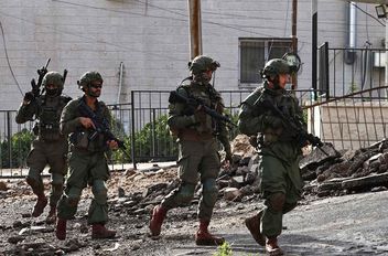 جنود الاحتلال في فلسطين