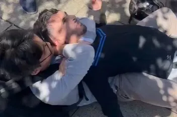 غ