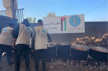 الحملة الأردنية تواصل دعمها الإغاثي شمال غزة وجنوبها.. والمخبز الأردني لا يتوقف