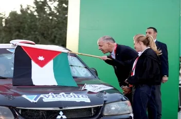 الأمير فيصل يعطي شارة الانطلاق لرالي الأردن