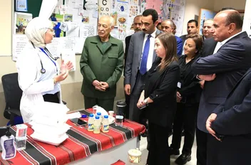 العيسوي يتفقد أعمال اليوم الطبي المجاني في غور الصافي