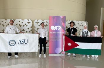 العلوم التطبيقية بالمركز الثاني عالمياً في هاكاثون جامعة نيويورك NYUAD المختص في الحوسبة الكمية...