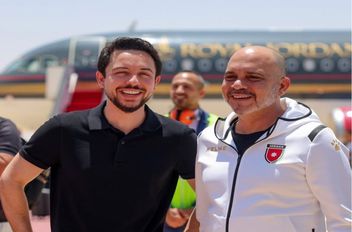 صاحب السمو الملكي الأمير الحسين بن عبدالله الثاني، ولي العهد، وسمو الأمير علي بن الحسين
