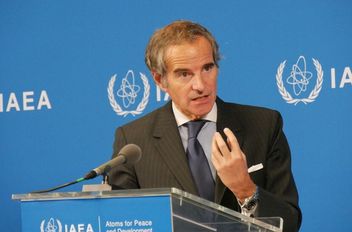 المدير العام للوكالة الدولية للطاقة الذرية، رافائيل غروسي