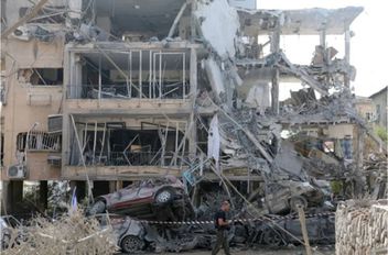 آثار الدمار في إسرائيل عقب القصف الإيراني