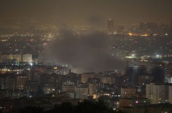 إسرائيل تستهدف 3 مناطق في محيط مدينة تبريز شمال غربي إيران
