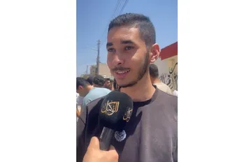 جانب من المقابلات مع الطلبة