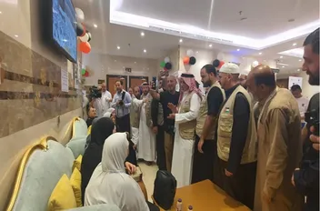 جانب من تفقد أوضاع الحجاج