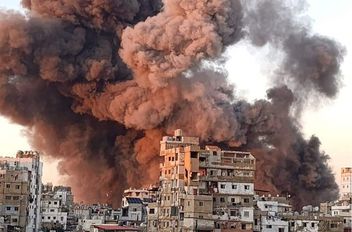 غارات إسرائيلية على الضاحية الجنوبية لبيروت
