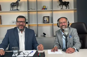 الخبير في الشأن السياحي الدكتور رافع الطاهات والاعلامي محمد الوكيل