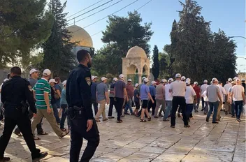 مستوطنون يقتحمون المسجد الأقصى بحراسة شرطة الاحتلال


