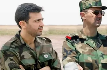 بشار الأسد وشقيقه ماهر الأسد