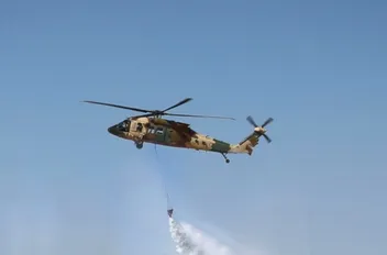 سلاح الجو الأردني يعود بعد إخماد حرائق سوريا
