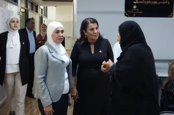 لجنة المرأة في "الأعيان" تزور مركز الزهراء للمسنين