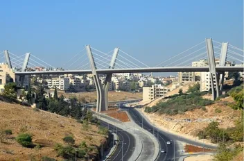 جسر عبدون في العاصمة عمّان
