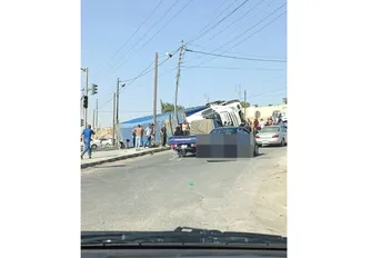 حادث سير مروع في ماركا