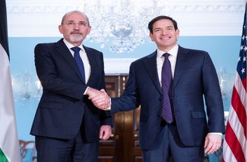 نائب رئيس الوزراء وزير الخارجية وشؤون المغتربين أيمن الصفدي ووزير الخارجية الأميركي ماركو روبيو