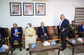 العيسوي يعزي عشائر الزبيدي والعرموطي وحدادين والعبداللات العمرو
