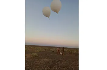 البالونات التي التصدي لها