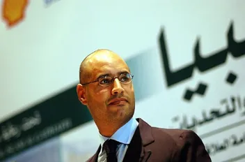 صورة أرشيفية لشيف الاسلام القذافي
