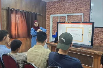 ندوة حول الصحة النفسية في مركز شباب الوسطية