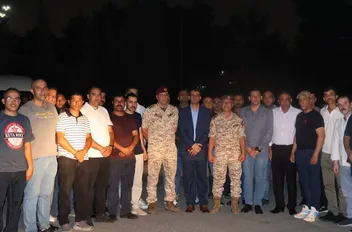 وصول طواقم المستشفى الميداني الأردني غزة/83 إلى أرض المهمة
