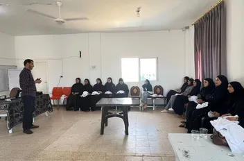 تواصل فعاليات معسكرات الحسين للعمل والبناء  
