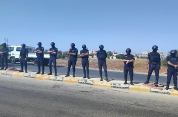 جانب من اعمال ازالة المخالفات