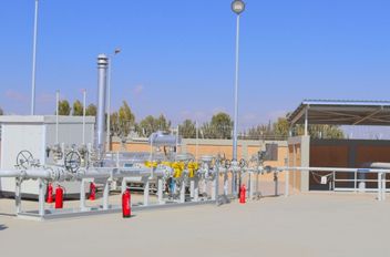 محطة مستقلة لتعبئة الغاز الطبيعي المضغوط
