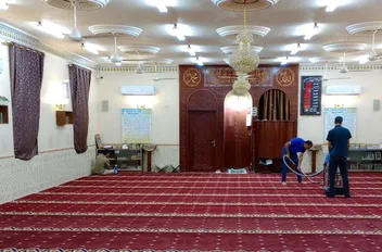أحد المساجد في العاصمة عمان