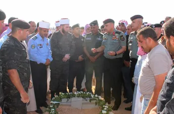 تشييع جثمان الشرطي حمد عوض حمد السرديـة