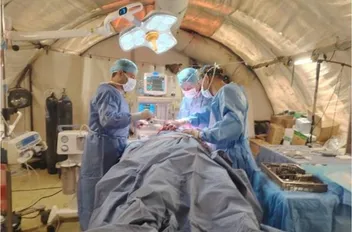 المستشفى الميداني الأردني جنوب غزة "7" يجري عملية جراحية نوعية