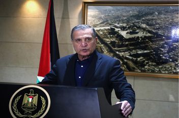الناطق الرسمي باسم الرئاسة الفلسطينية نبيل أبو ردينة