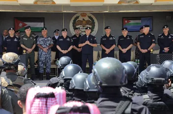 مدير الأمن العام يتابع اليوم التدريبي "عين الصقر" ويثني على كفاءة التشكيلات المشاركة