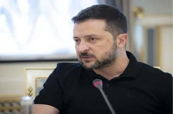 د الرئيس الأوكراني فولوديمير زيلينسكي